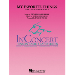         My Favorite Things (from The Sound of Music) - Richard Rodgers / Arr. Paul Jennings
    