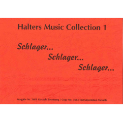         HMC1 Schlager-Schlager-Schlager - Sammlung - Stimmpartitur in C - Norbert Studnitzky
    