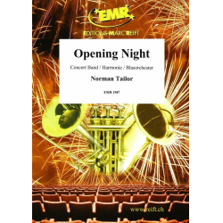         Opening Night - Norman Tailor
    