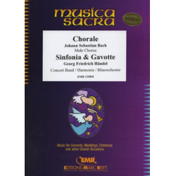         Chorale / Sinfonia & Gavotte - Georg Friedrich Händel (George Frederic Handel) / Arr. Jean-Francois Michel
    