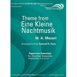         Themes from "Eine kleine Nachtmusik" - Wolfgang Amadeus Mozart / Arr. Samuel R. Hazo
    