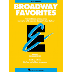         Essential Elements Broadway Favorites (Alto Clar) - Diverse / Arr. Michael Sweeney
    
