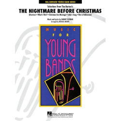         Selections from The Nightmare Before Christmas - Danny Elfman / Arr. Michael Brown
    
