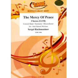         The Mercy Of Peace - Sergei Rachmaninov (Rachmaninoff) / Arr. John Glenesk Mortimer
    