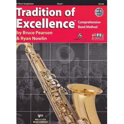         Tradition of Excellence Book 1 - Bb Tenor Saxophone - Bruce Pearson
    