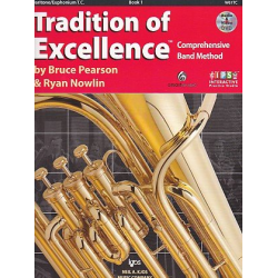         Tradition of Excellence Book 1 - Baritone/Euphonium TC - Bruce Pearson
    