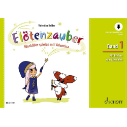         Flötenzauber (Sopran-Blockflöte - deutsche und barocke Griffweise) - Band 1 mit Online-Material - Valentina Reider
    