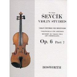         Violinschule für Anfänger op.6,7 - Otakar Sevcik
    