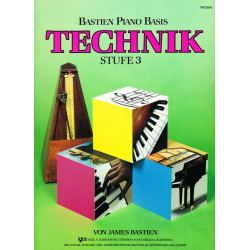         Bastien Piano Basics Technik - Stufe/Level 3 - James Bastien
    