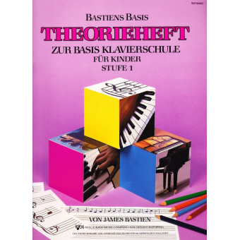 Bastien Piano Basics Klavierschule - Theorie Stufe/Level 1