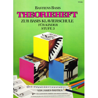 Bastien Piano Basics Klavierschule - Theorie Stufe/Level 3