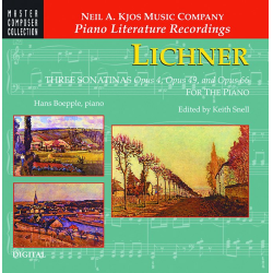         CD: Lichner: Sonatinen op. 4, 49, 65 - Keith Snell
    