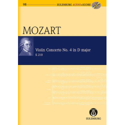         Konzert Nr.4 D-Dur KV218 (+CD) - Wolfgang Amadeus Mozart
    