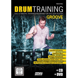         Drum Training Groove (+CD +DVD) - Martin Klee
    