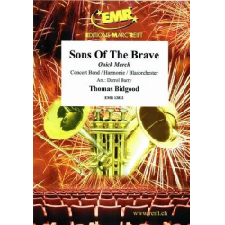         Sons Of The Brave - Thomas Bidgood / Arr. Darrol Barry
    
