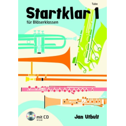         Startklar Band 1 für Bläserklassen - Tuba  (+CD) - Jan Utbult
    