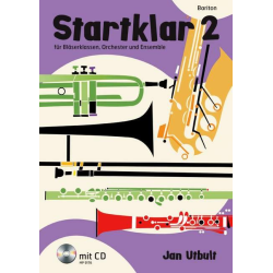         Startklar Band 2 für Bläserklassen - Bariton (+CD) - Jan Utbult
    